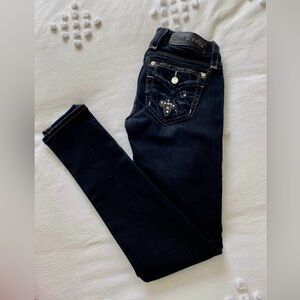 Rock Revival Jeans-Women’s Dark Black Sz 25